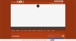 Desktop Screenshot of hostalnou.net