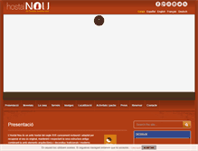 Tablet Screenshot of hostalnou.net